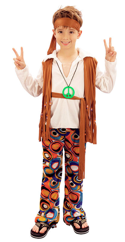 60S Fashion For Kids
 Hippy Boy Costume Groovy 1960s Hippie Child Kids 60s 70s