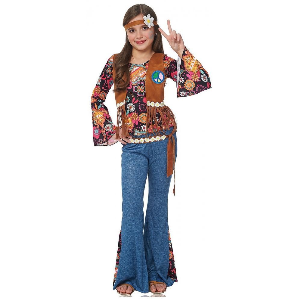 60S Fashion For Kids
 Hippie Costume Kids 60s 70s Halloween Fancy Dress