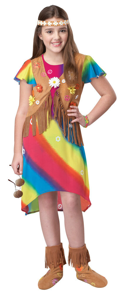 60S Flower Child Fashion
 60 s Hippie Flower Child Costume