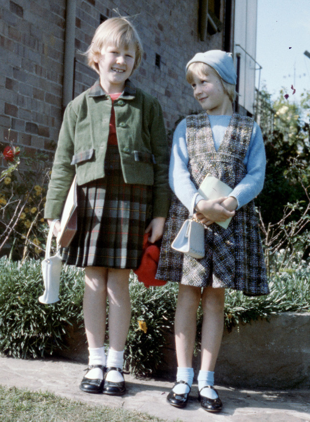 60S Kids Fashion
 Threading My Way 60 s Pleated Tartan Skirt