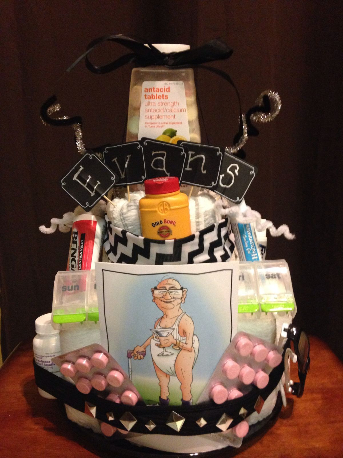 60th Birthday Gag Gifts
 Pin by Linda Morikawa on Over the Hill ideas