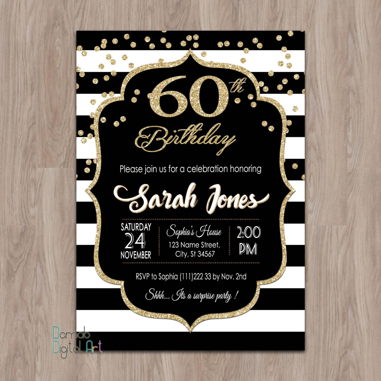 60th Birthday Invitations
 60th birthday invitations 60th birthday invitations for