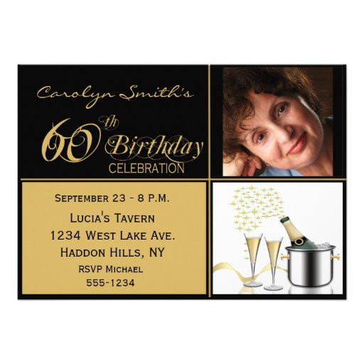 60th Birthday Party Invitations
 60th Birthday Party Invitations