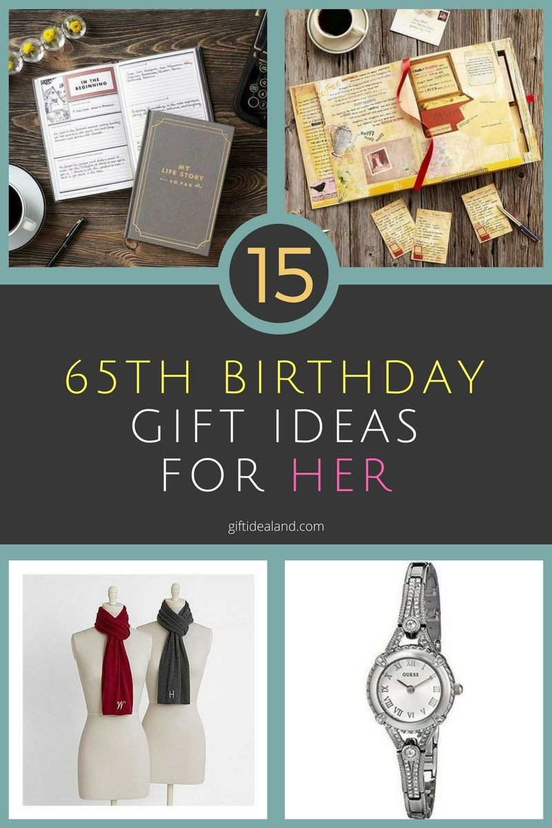 65Th Birthday Gift Ideas For Her
 33 Great 65th Birthday Gift Ideas For Her Mom Sister