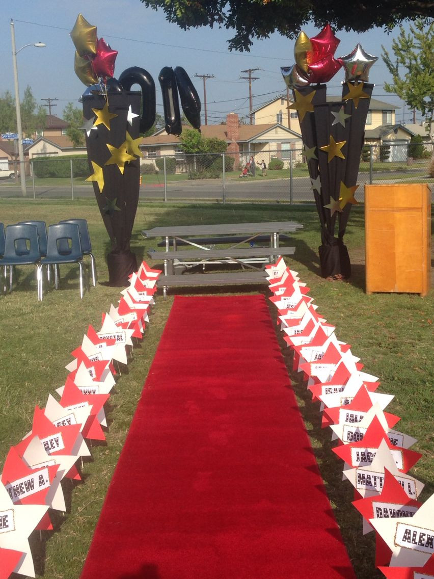 6Th Grade Graduation Party Ideas
 6th grade graduation "reach for the stars" Hollywood theme