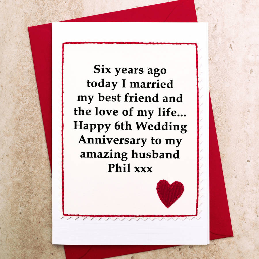 6Th Wedding Anniversary Gift Ideas
 6th Anniversary Gift Ideas For Husband Gift Ftempo
