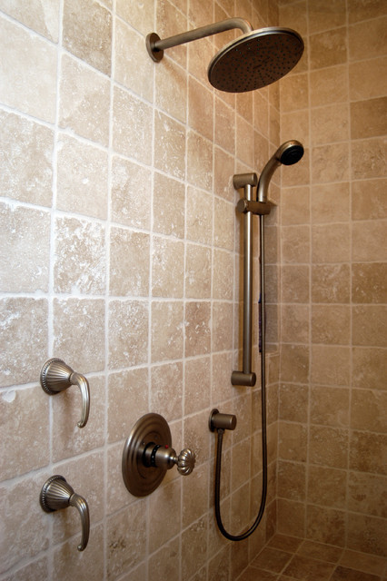 6X6 Tile Bathroom Floor
 6x6 Tumbled Travertine Bathroom san go by