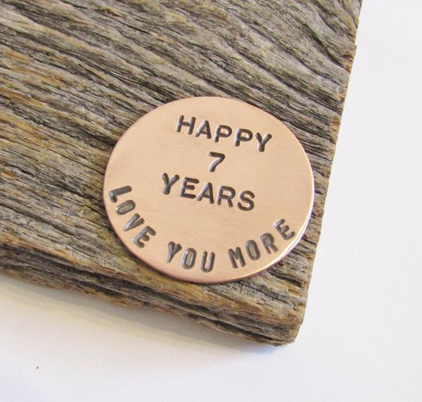 7 Year Anniversary Gift Ideas For Her
 Gifts for Her 7th Anniversary Golf Ball Marker for Husband