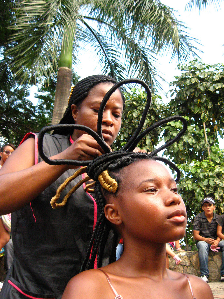 7 Year Old Black Girl Hairstyles
 AFRO COLOMBIAN HAIR BRAIDING MESSAGES OF FREEDOM IN