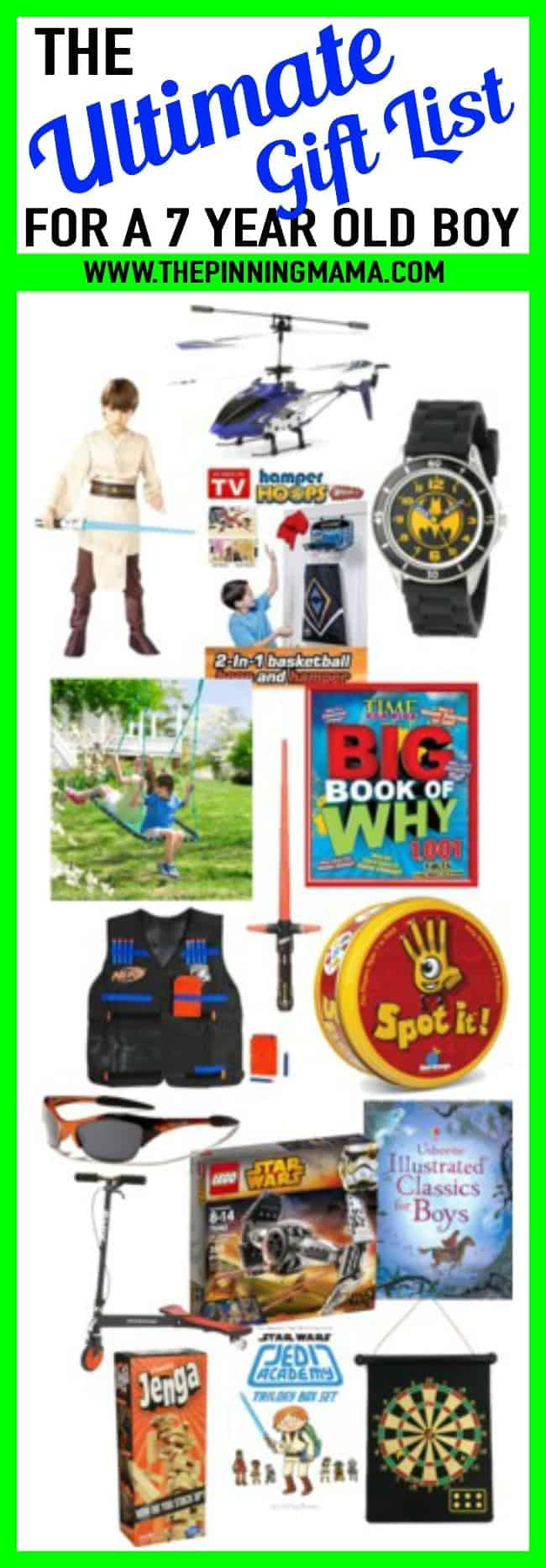 7 Year Old Boy Birthday Gift Ideas
 BEST Gift Ideas for a 7 Year Old Boy • The Pinning Mama