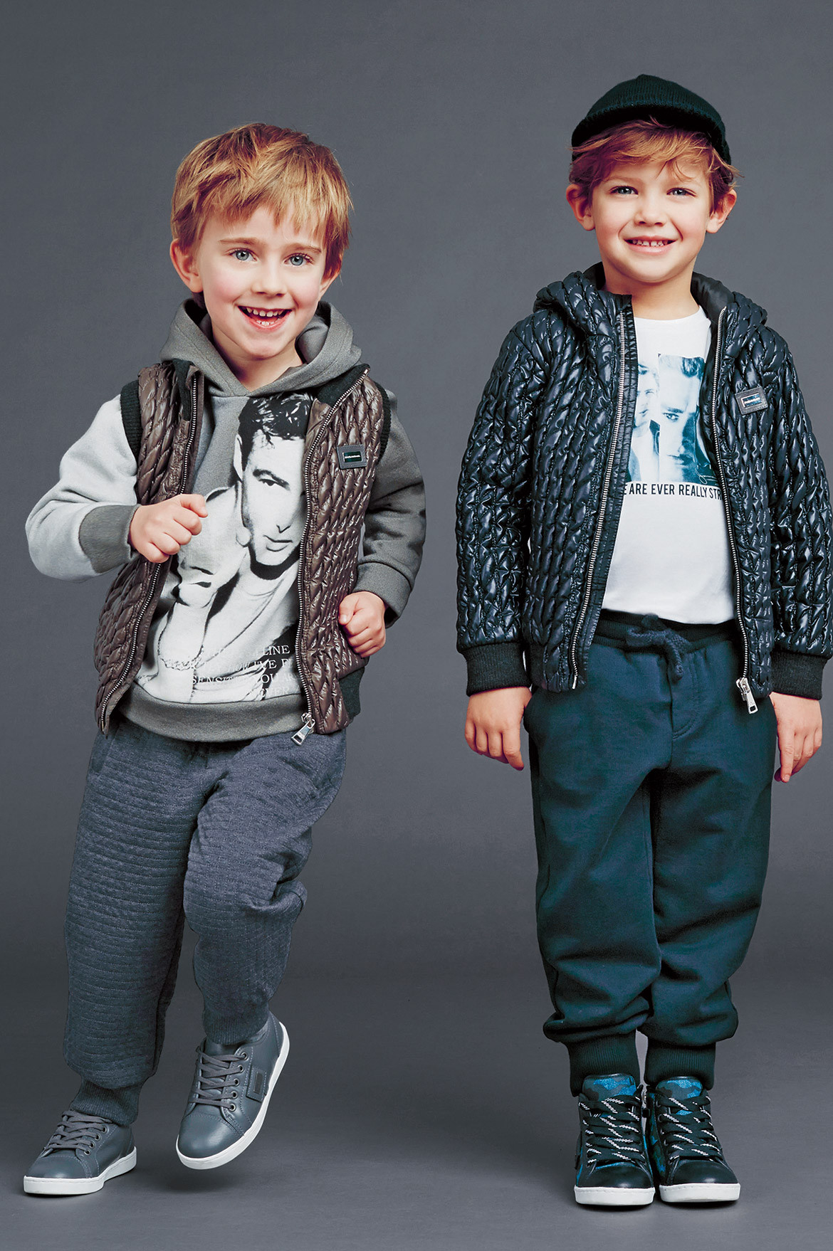 70'S Fashion For Kids/Boys
 Dolce and Gabbana Winter 2015 Boys Collections on