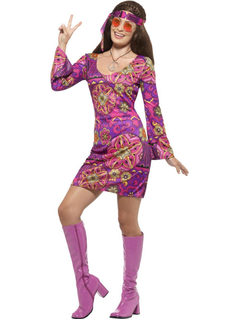 70S Dress Up Ideas For Kids
 Woodstock Hippie Chick Costume