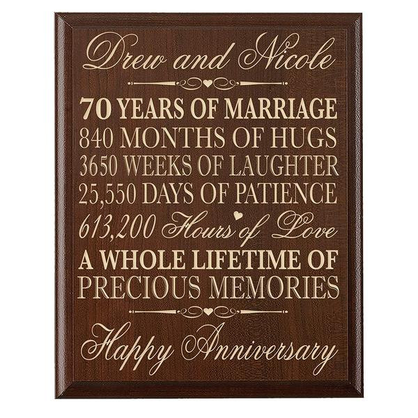70Th Anniversary Gift Ideas
 70th Anniversary Gifts