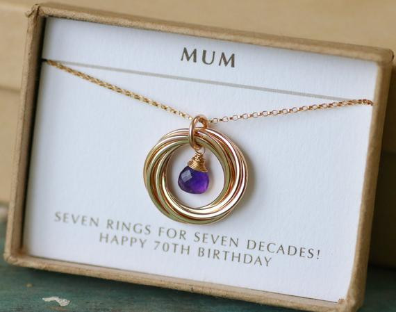 70Th Birthday Gift Ideas For Her
 70th birthday t for mum February birthday t for her