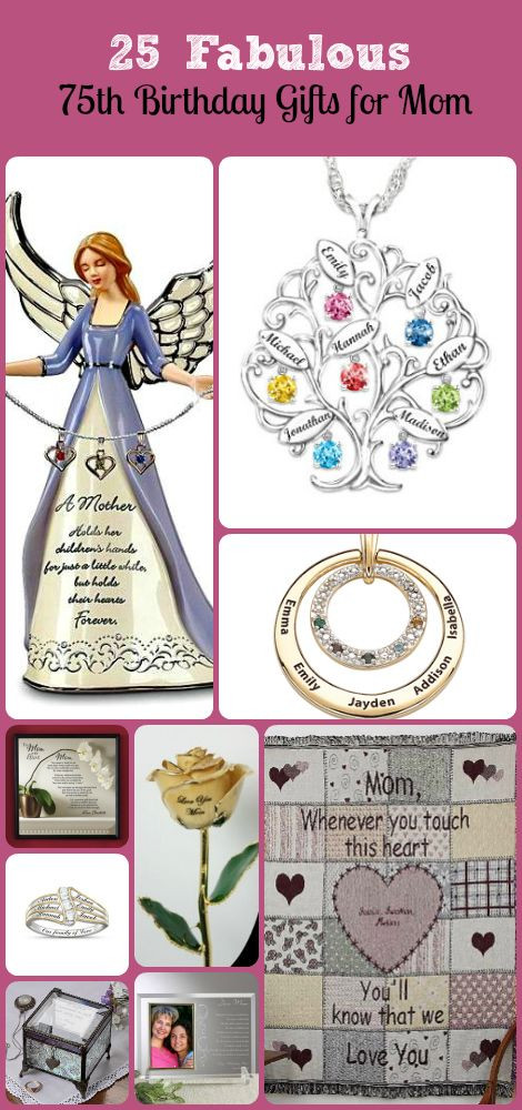 75th Birthday Gifts
 75th Birthday Gift Ideas for Mom 25 Gifts to Thrill Your