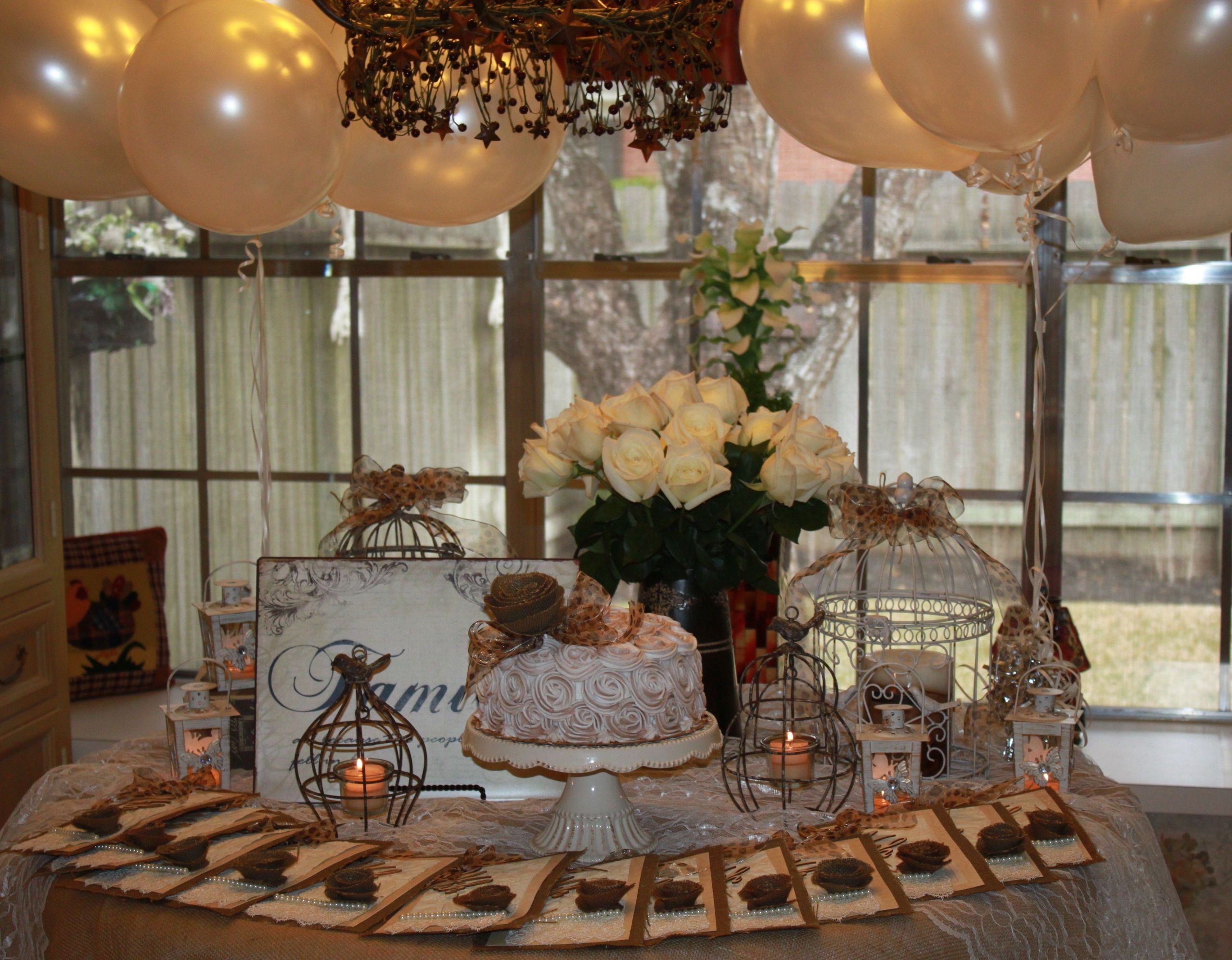 75th Birthday Party Ideas
 A vintage garden themed party for mom s 75th birthday