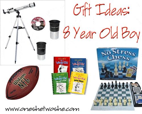 8 Year Old Birthday Gift Ideas
 Gift Ideas 8 Year Old Boy so she says