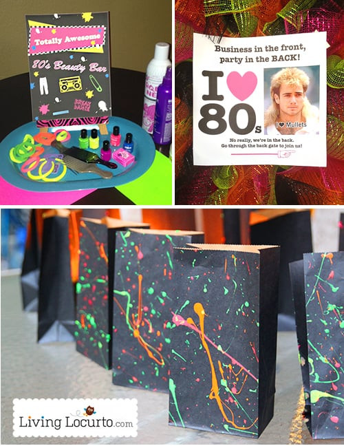 80s Birthday Party Ideas
 80 s Birthday Party Ideas Jello Shots Recipe and Printables