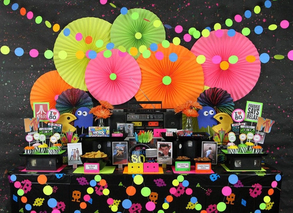 80s Birthday Party Ideas
 Totally Epic 80s Theme Party Ideas Pretty My Party