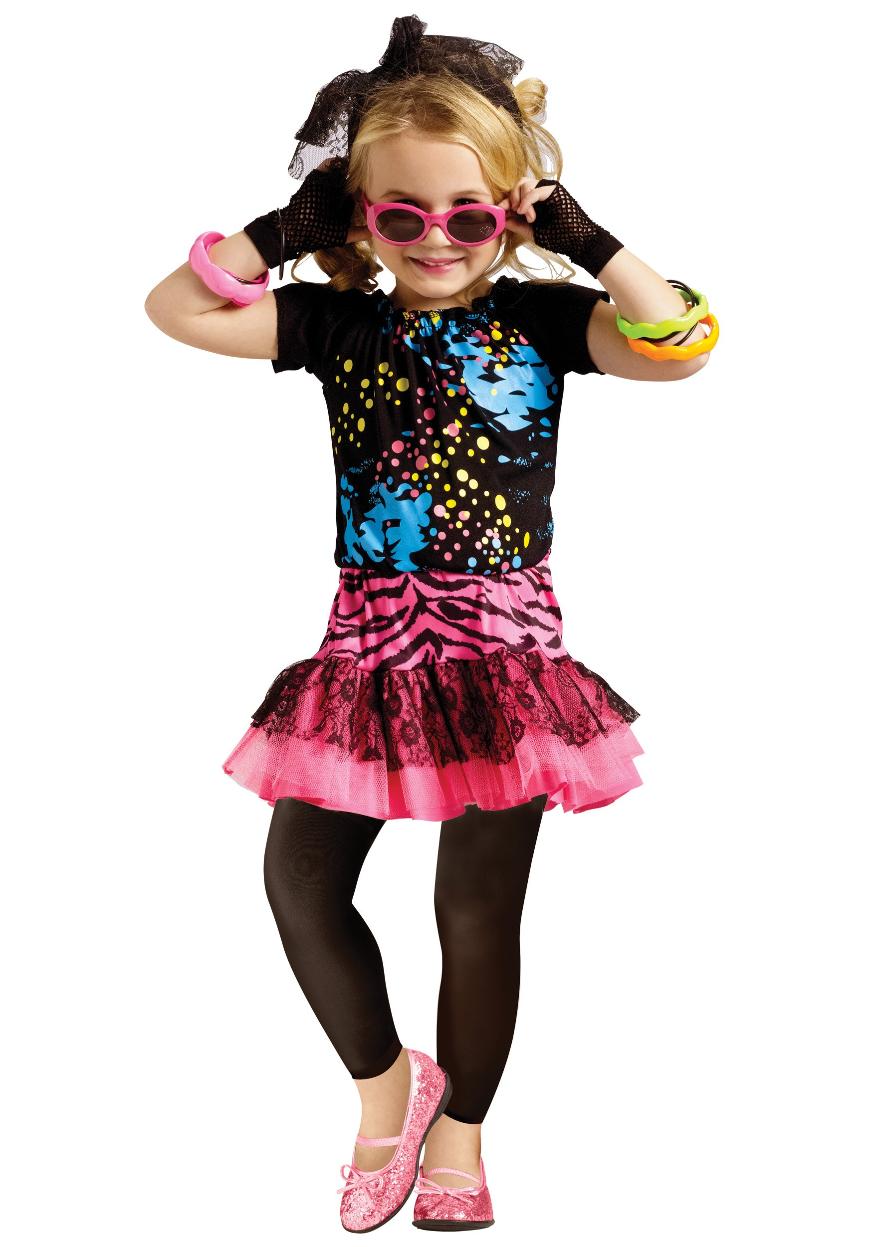 80S Fashion For Kids
 80s Pop Party Toddler Costume