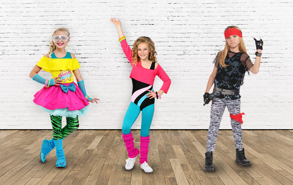 80S Fashion For Kids
 80s Costumes