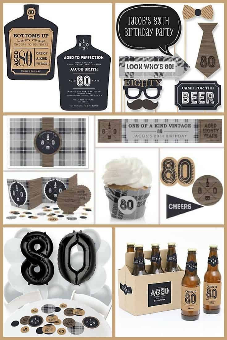 80th Birthday Gift Ideas For Men
 80th Birthday Party Ideas The Best Themes Decorations
