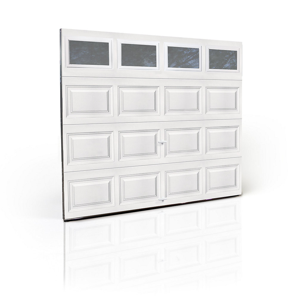 9 Ft Garage Door
 Clopay Premium Series 3000SP 9 ft x 7 ft White Garage