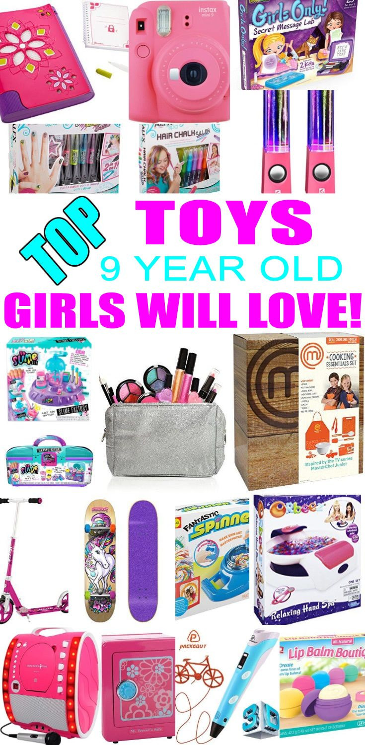 9 Year Girl Birthday Gift Ideas
 Best Toys for 9 Year Old Girls