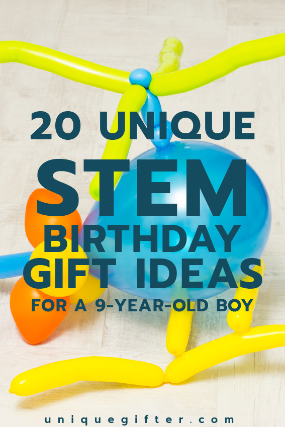 9 Year Old Birthday Gift Ideas
 20 STEM Birthday Gift Ideas for a 9 Year Old Boy Unique