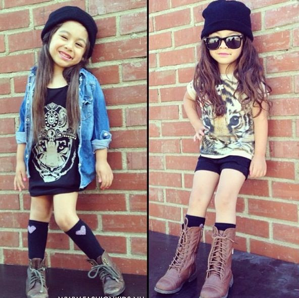 90'S Fashion For Kids/Girls
 I will dress my child like this ok
