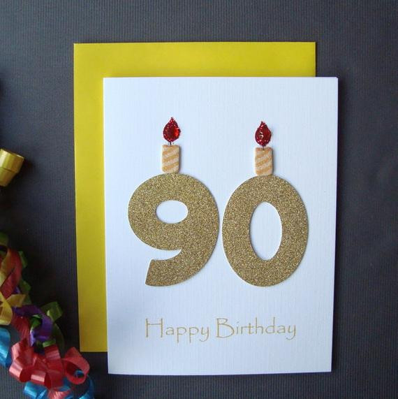 90th Birthday Card
 90th Birthday Card 90th Milestone Birthday Card 90th