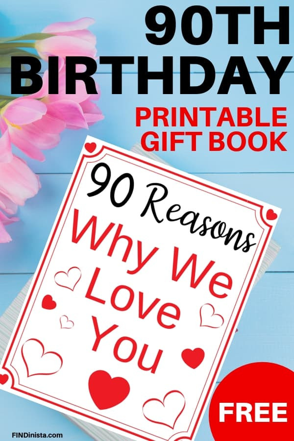 90th Birthday Gift
 90th Birthday Gift Ideas 25 Best 90th Birthday Gifts