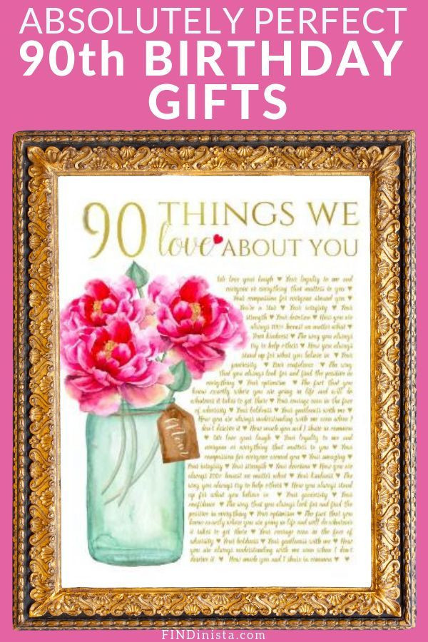 90Th Birthday Gift Ideas For Grandpa
 90th Birthday Gift Ideas