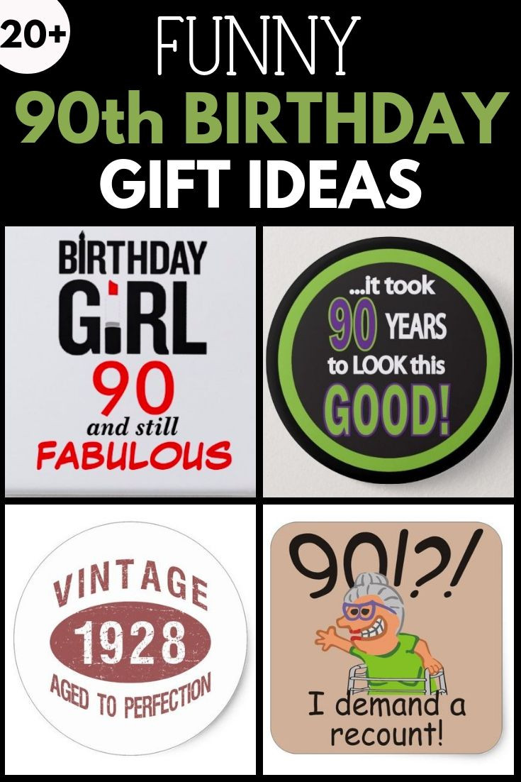 90Th Birthday Gift Ideas For Men
 90th Birthday Gifts