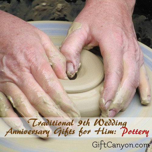 9th Wedding Anniversary Gifts For Him
 9th Year Pottery Wedding Anniversary Gifts for Him Gift