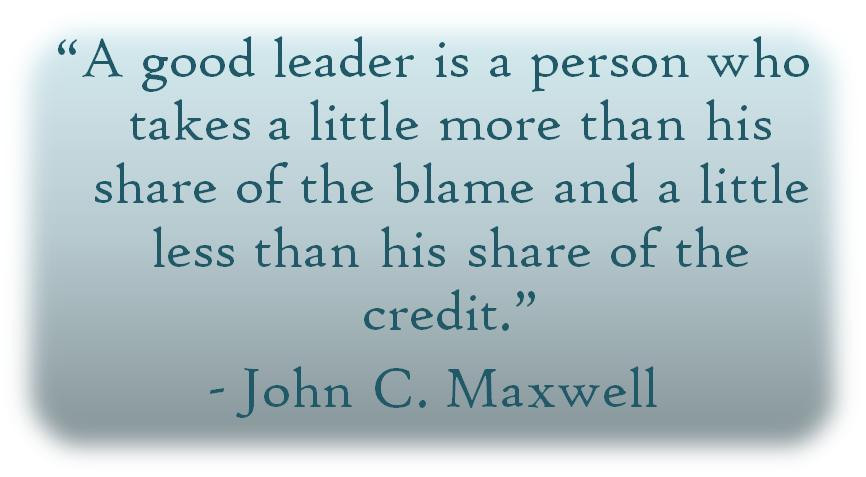A Good Leadership Quote
 30 Motivational Leadership Quotes and Sayings