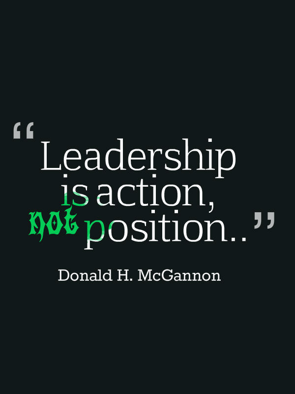 A Good Leadership Quote
 75 Leadership Quotes Sayings about Leaders