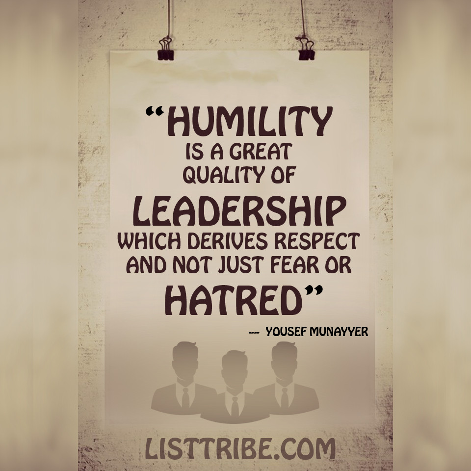 A Good Leadership Quote
 50 Famous and Inspiring Leadership Quotes