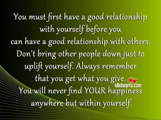 A Good Relationship Quote
 Good Quotes About Relationships QuotesGram