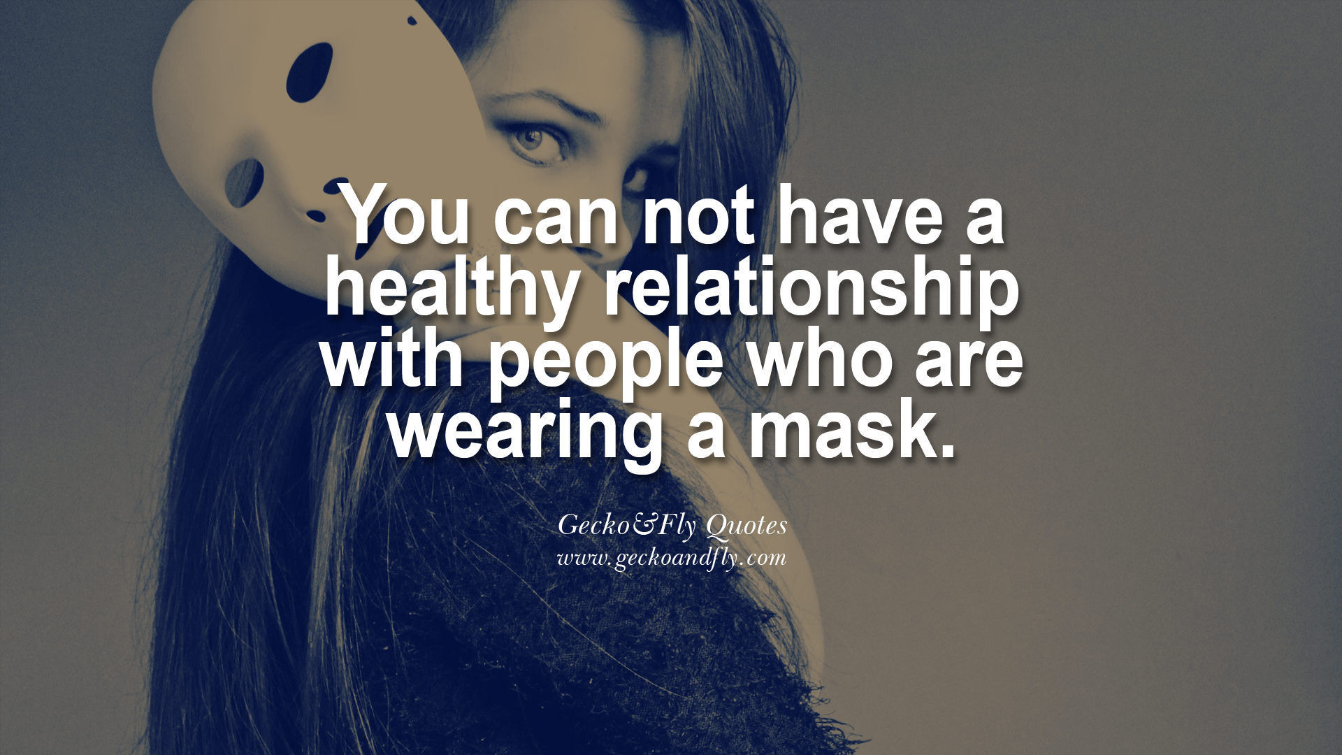 A Good Relationship Quote
 You Can Not Have A Healthy Relationship With People Who