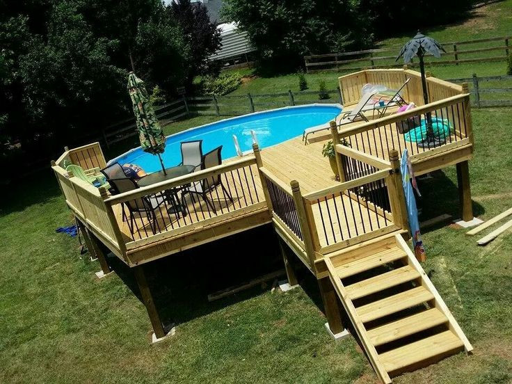 Above Ground Pool Decks Pictures
 Ground Pool Swimming Pool Tips