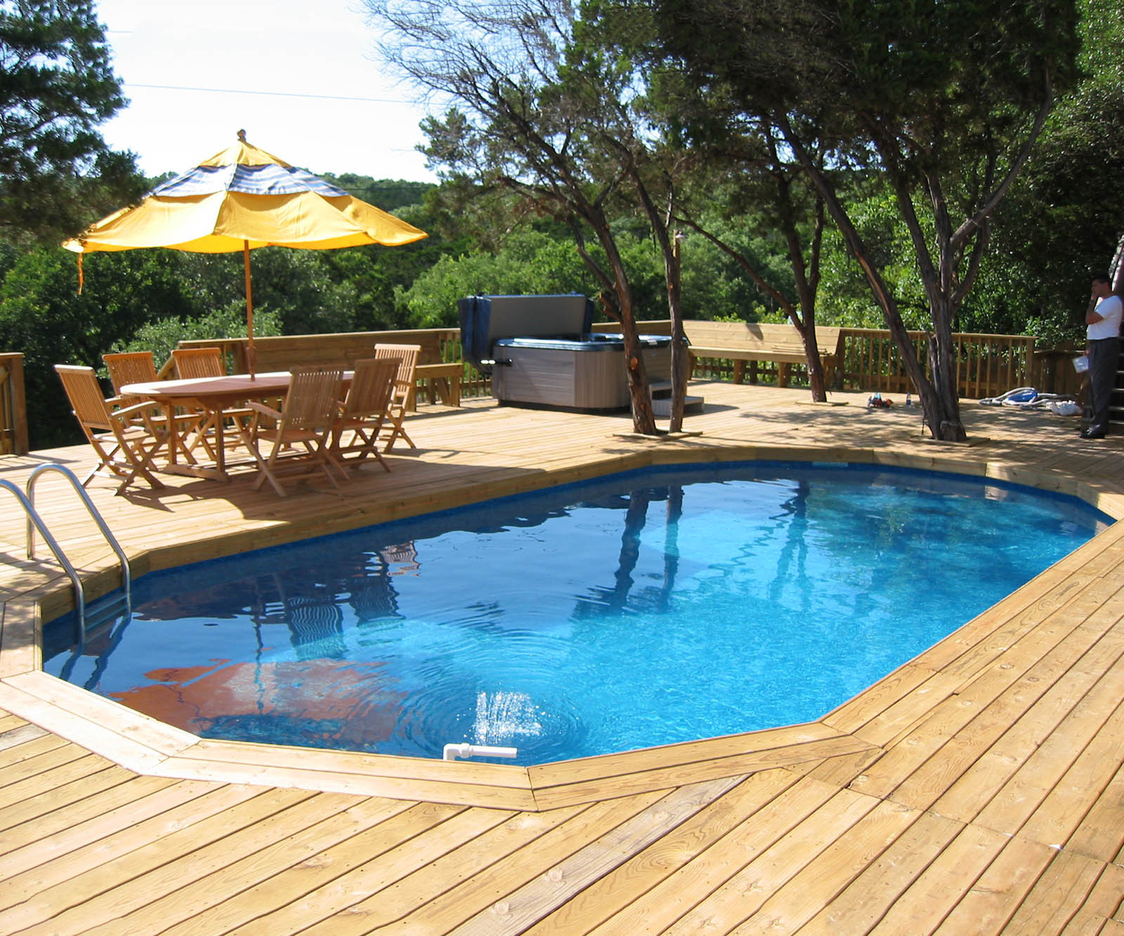 Above Ground Pool Decks Pictures
 Ground Pools with Decks Ideas to Get Inspirations