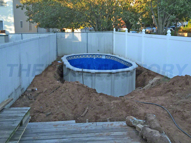 Above Ground Pool Installation
 Ground Pool Installation s The Pool Factory