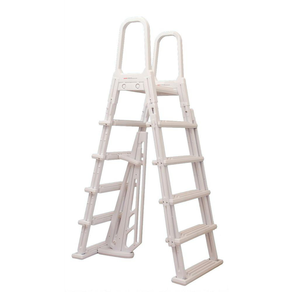Above Ground Pool Ladders
 Blue Wave A Frame Flip Up Pool Ladder for Ground