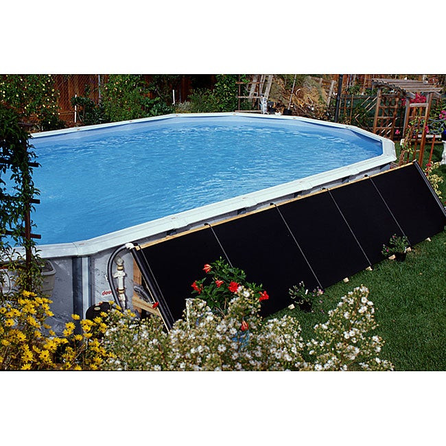Above Ground Swimming Pool Heaters
 Deluxe Solar ground Pool Heater