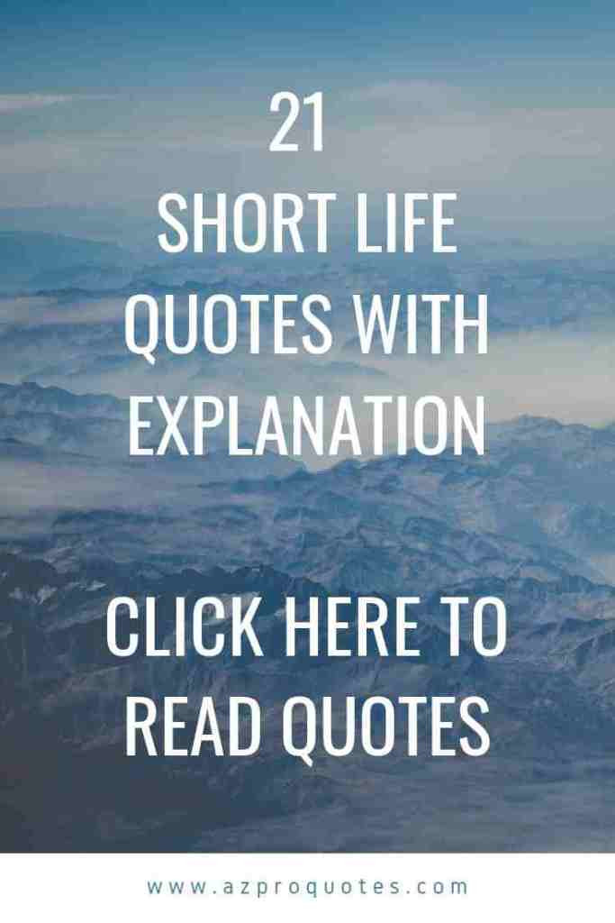Abt Life Quotes
 21 Short Life quotes for you with better explanation