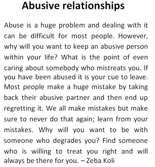 Abusive Relationship Quotes
 Leaving An Abusive Relationship Quotes QuotesGram