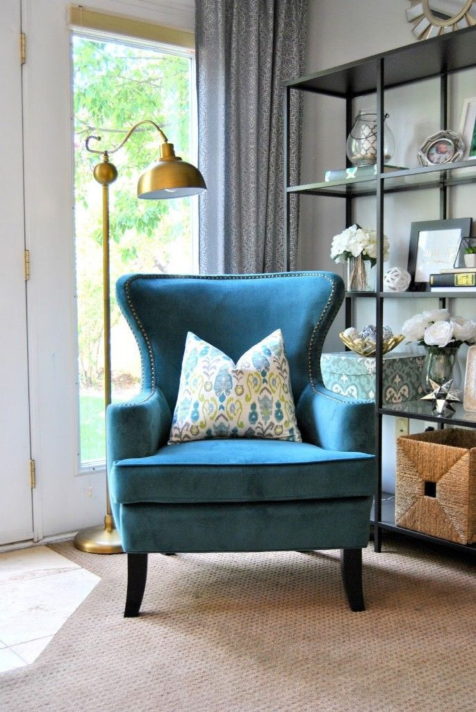 Accent Living Room Chairs
 Designing Home With Endearing Blue Accent Chairs For