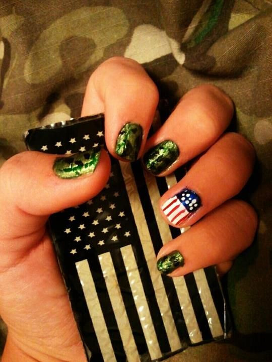 Acceptable Military Nail Colors
 Don t like to do my nail but for a home ing this may
