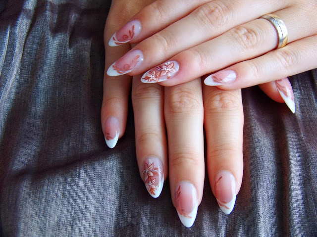 Acrylic Almond Nail Designs
 The Style Café THE PERFECT NAIL SHAPE FOR YOU